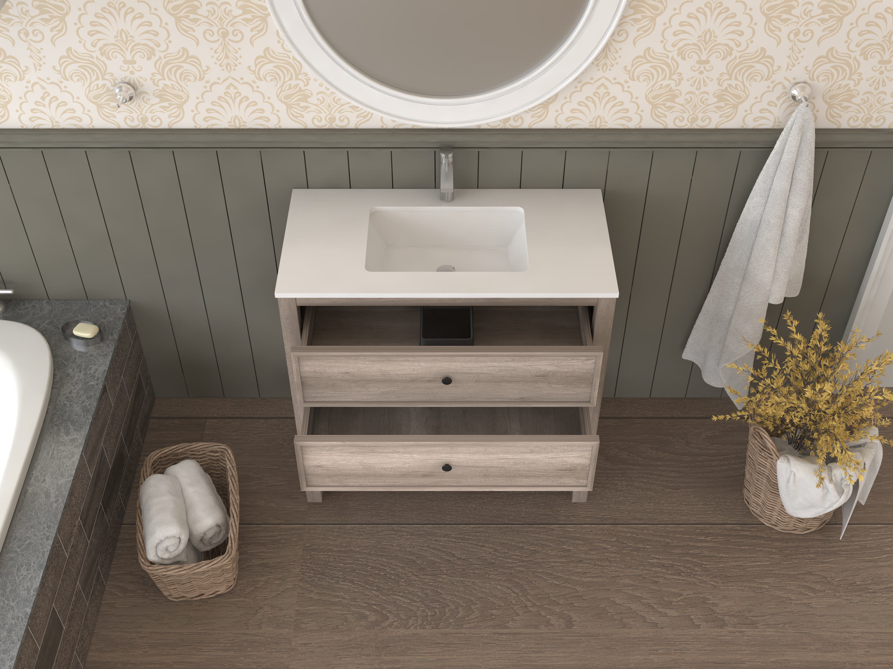 Windsor 900mm Bathroom Vanity