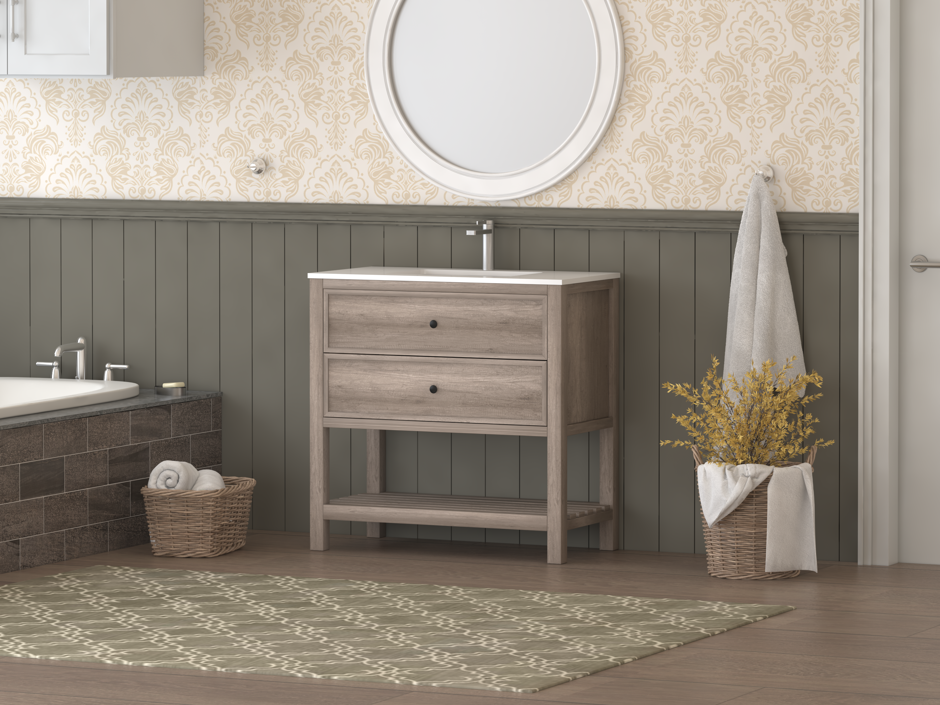 Windsor 900mm Bathroom Vanity