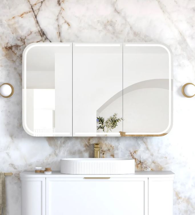 Newport Shaving Cabinet - LED
