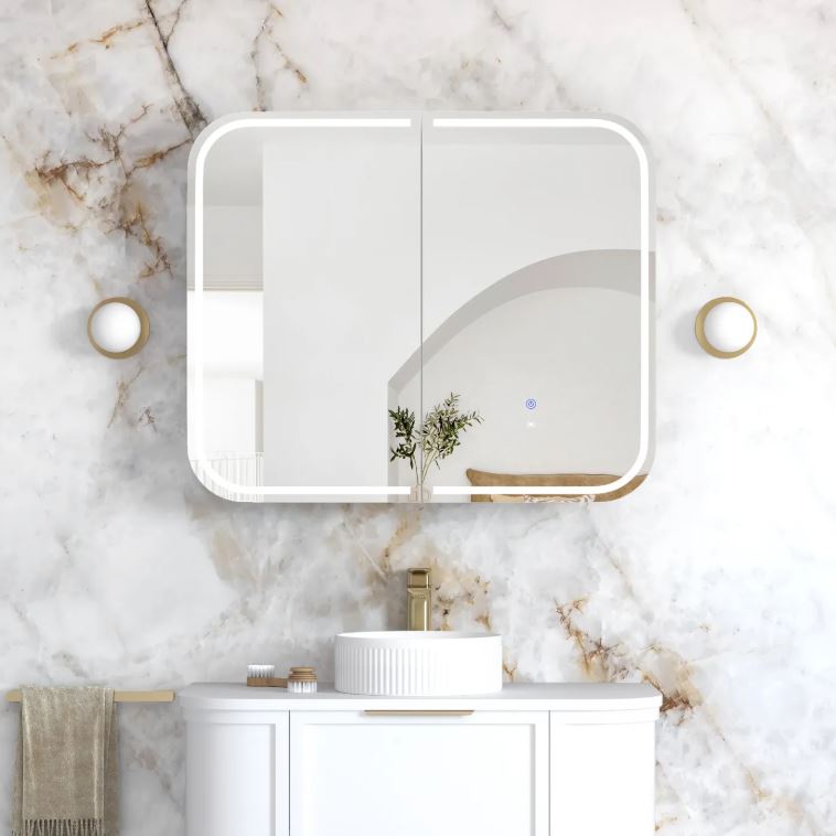 Newport Shaving Cabinet - LED