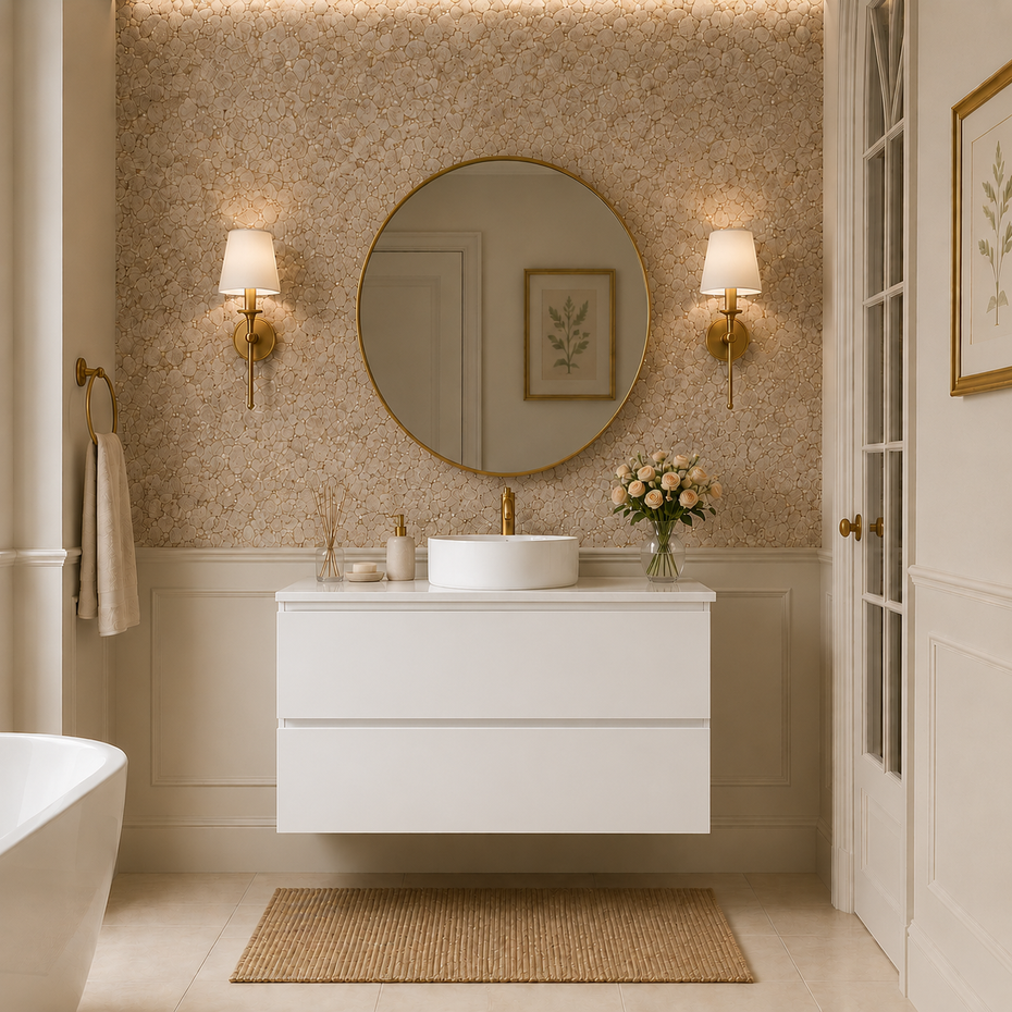 London Slimline Wall-Hung White 900mm Vanity - PRE ORDER ETA LATE JULY