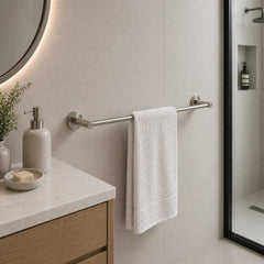 Luna 600/750mm Single Towel Rail