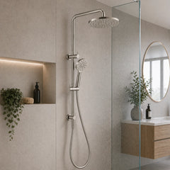 Luna Dual Shower Rail