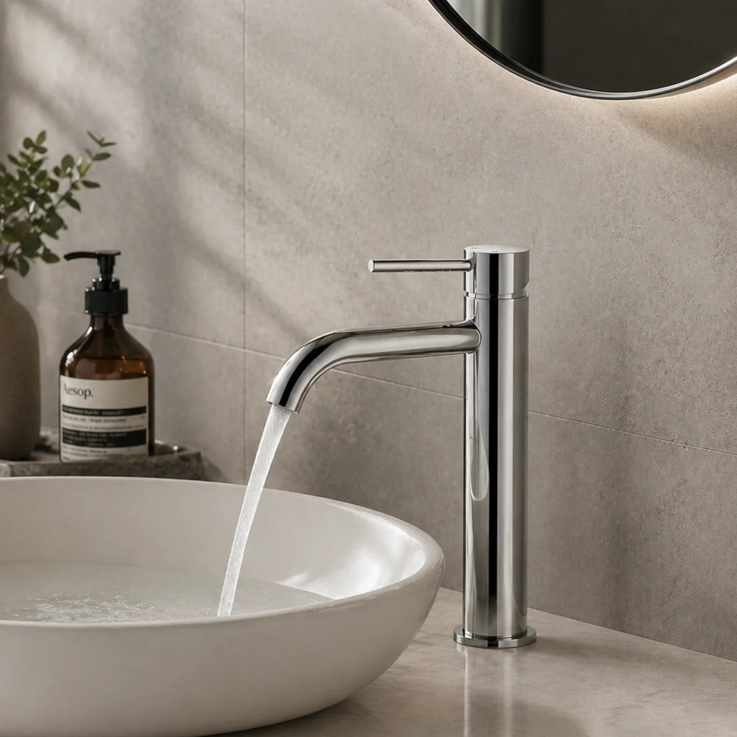 Luna Tall Basin Mixer