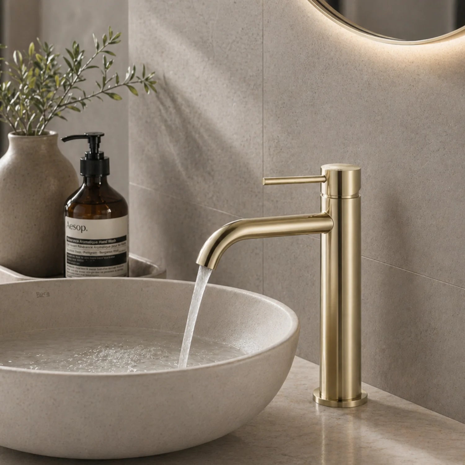 Luna Tall Basin Mixer