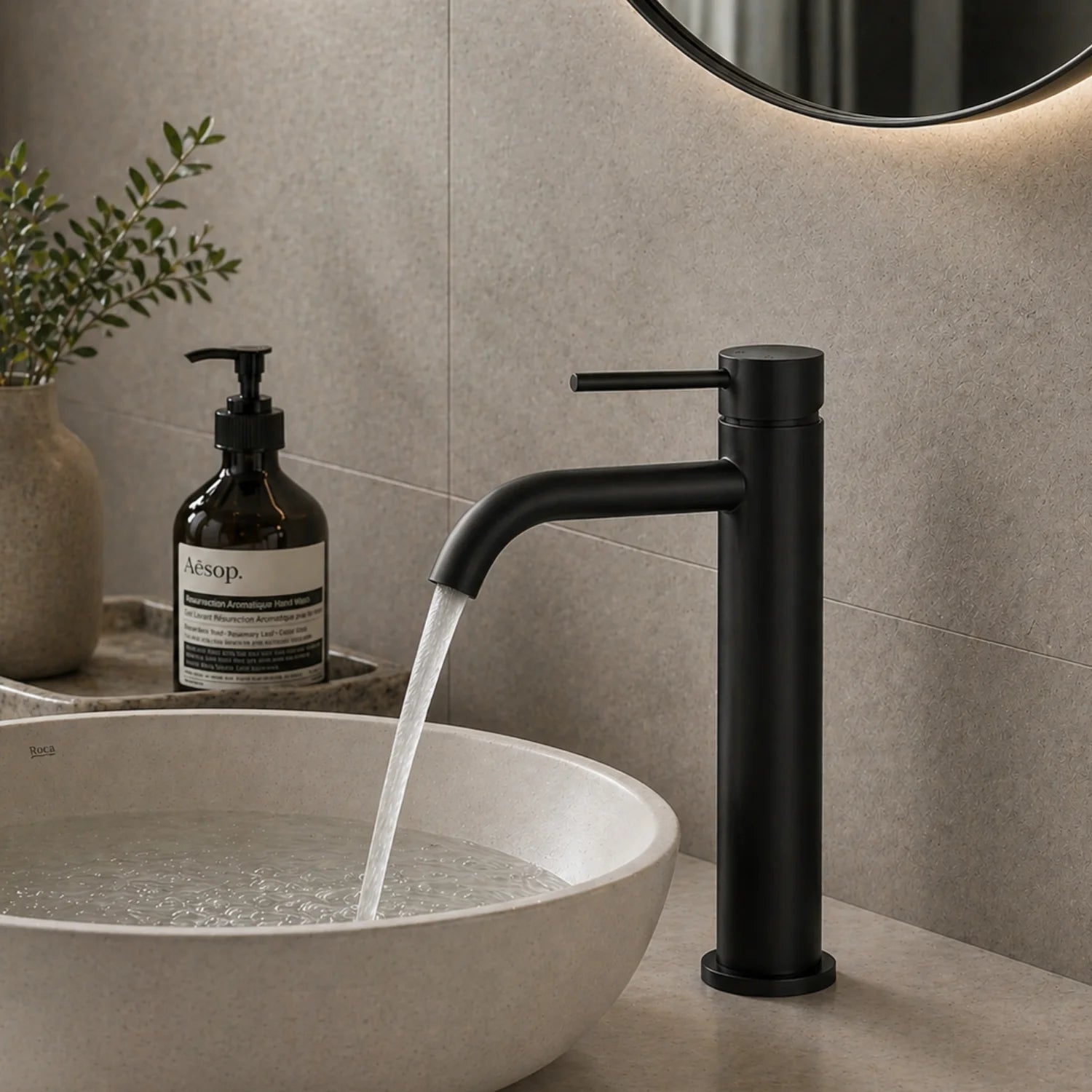 Luna Tall Basin Mixer