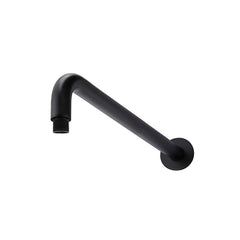 Round Wall Shower Curved Arm 400mm
