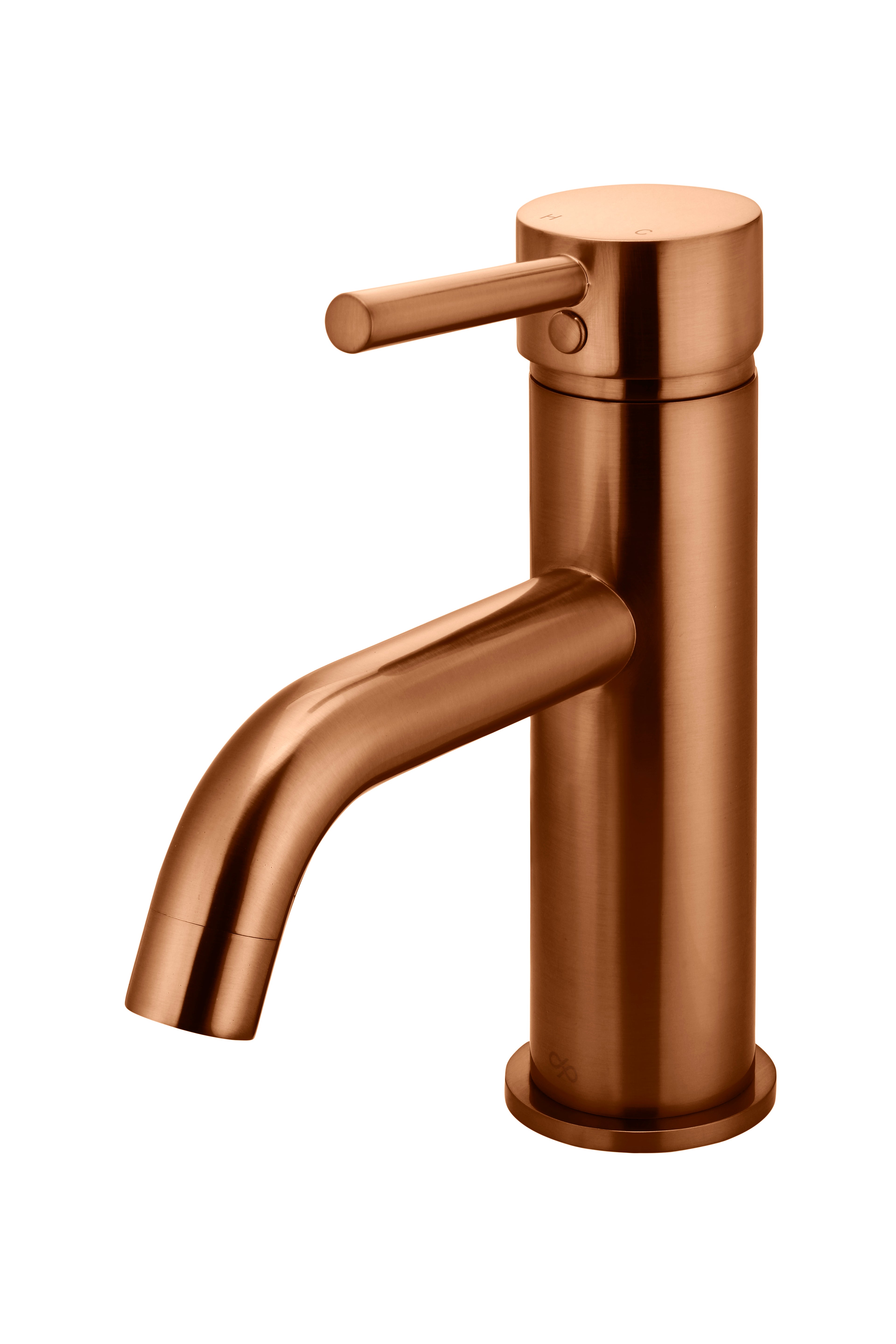 Round Basin Mixer Curved