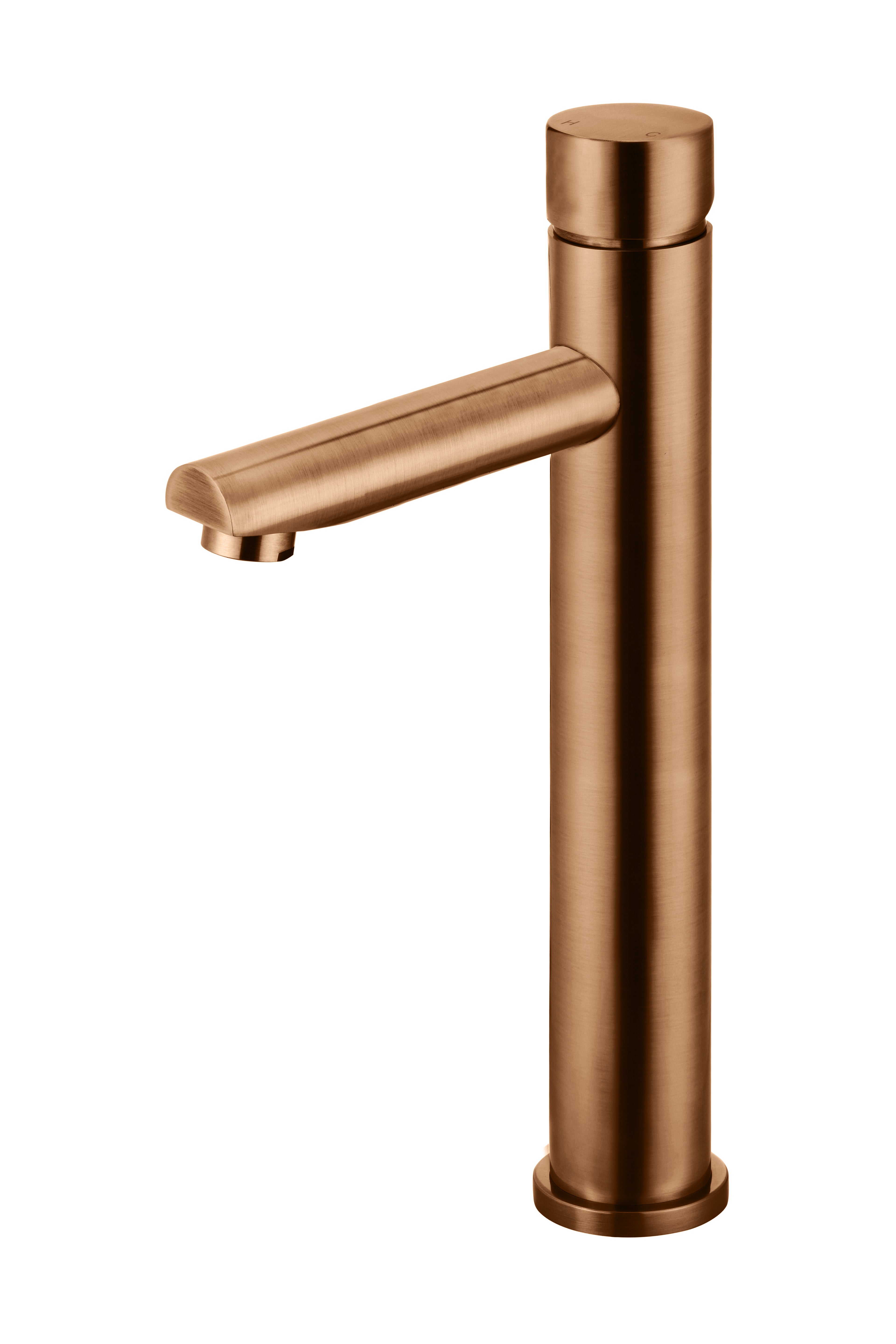 Round Pinless Tall Basin Mixer