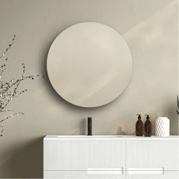 Round Pencil Edge Mirror
