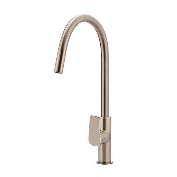 Round Paddle Piccola Pull Out Kitchen Mixer Tap