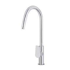 Round Paddle Piccola Pull Out Kitchen Mixer Tap