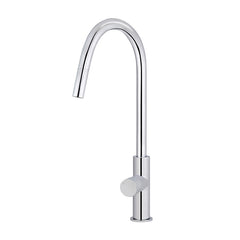 Round Pinless Piccola Pull Out Kitchen Mixer Tap