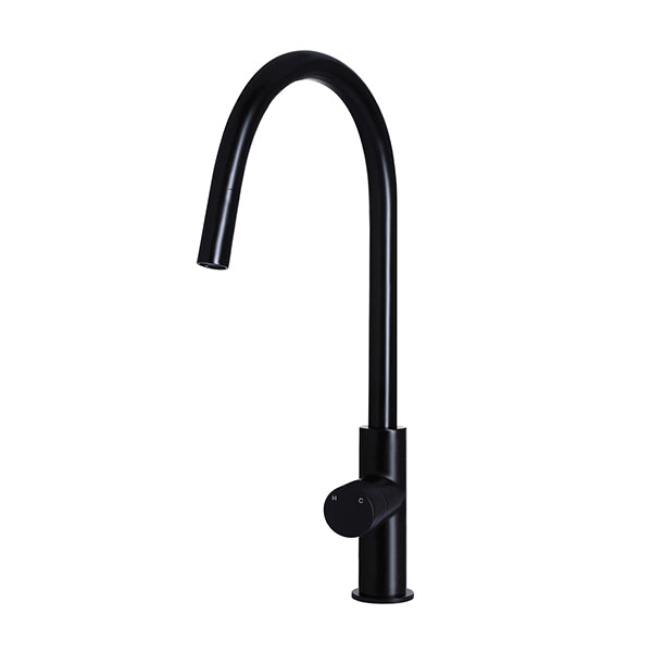 Round Pinless Piccola Pull Out Kitchen Mixer Tap
