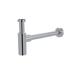 Round bottle trap for 32mm basin waste and 32mm waste pipe with 40mm adapter