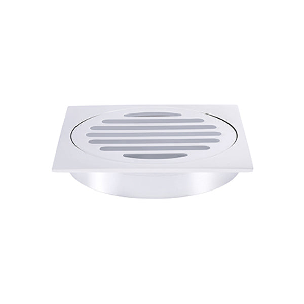 Square Floor Grate Shower Drain 100mm outlet