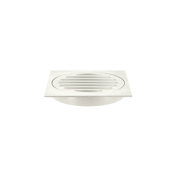 Square Floor Grate Shower Drain 100mm outlet