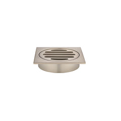 Square Floor Grate Shower Drain 80mm outlet