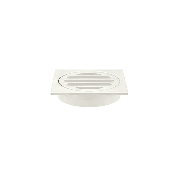 Square Floor Grate Shower Drain 80mm outlet