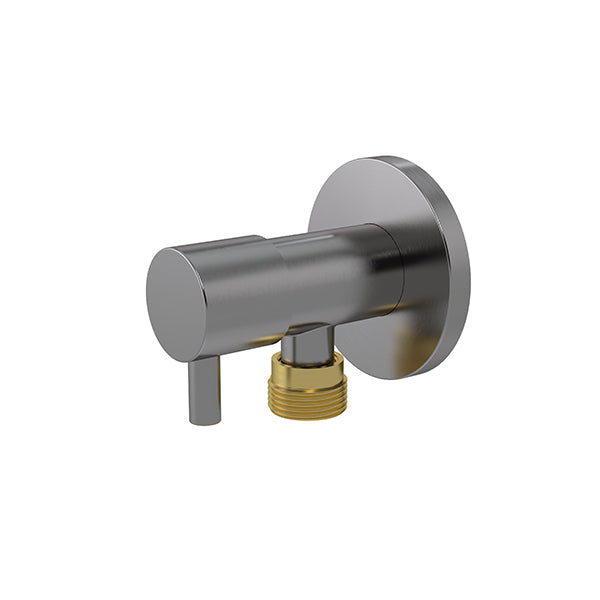 Round Mini Stop Cistern Tap