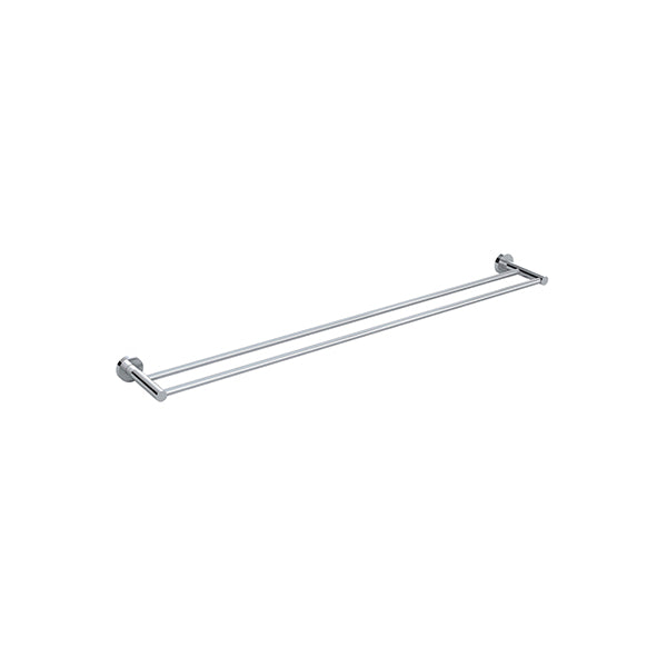 Round Double Towel Rail 900mm