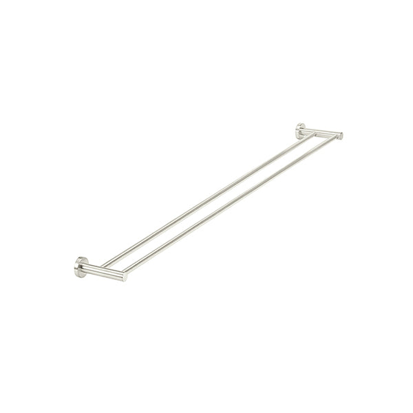 Round Double Towel Rail 900mm