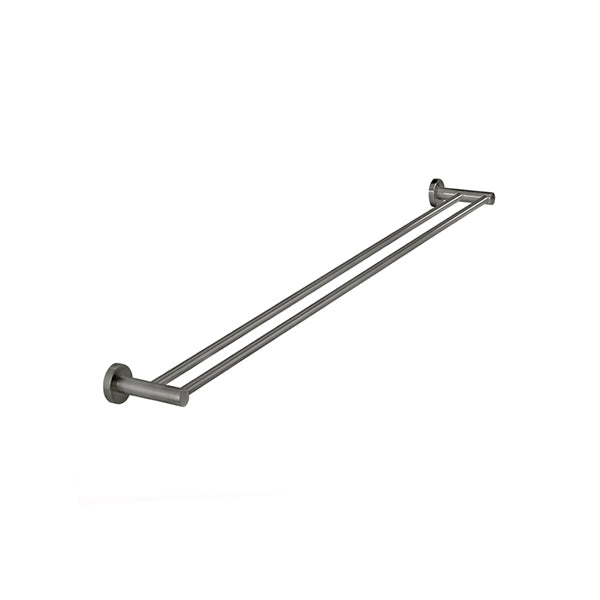 Round Double Towel Rail 900mm
