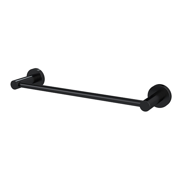 Round Single Towel Rail 300mm