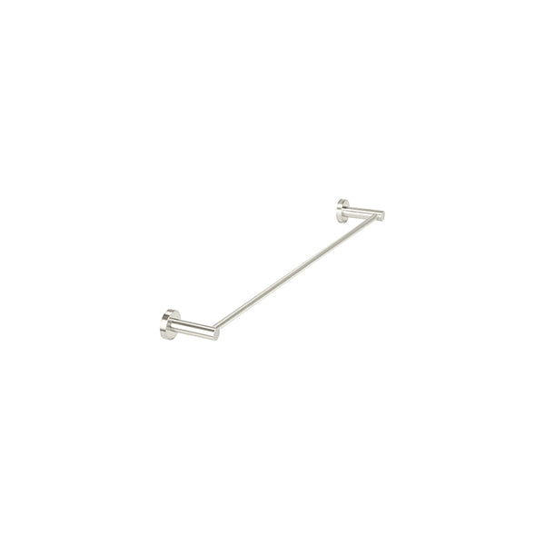 Round Single Towel Rail 600mm