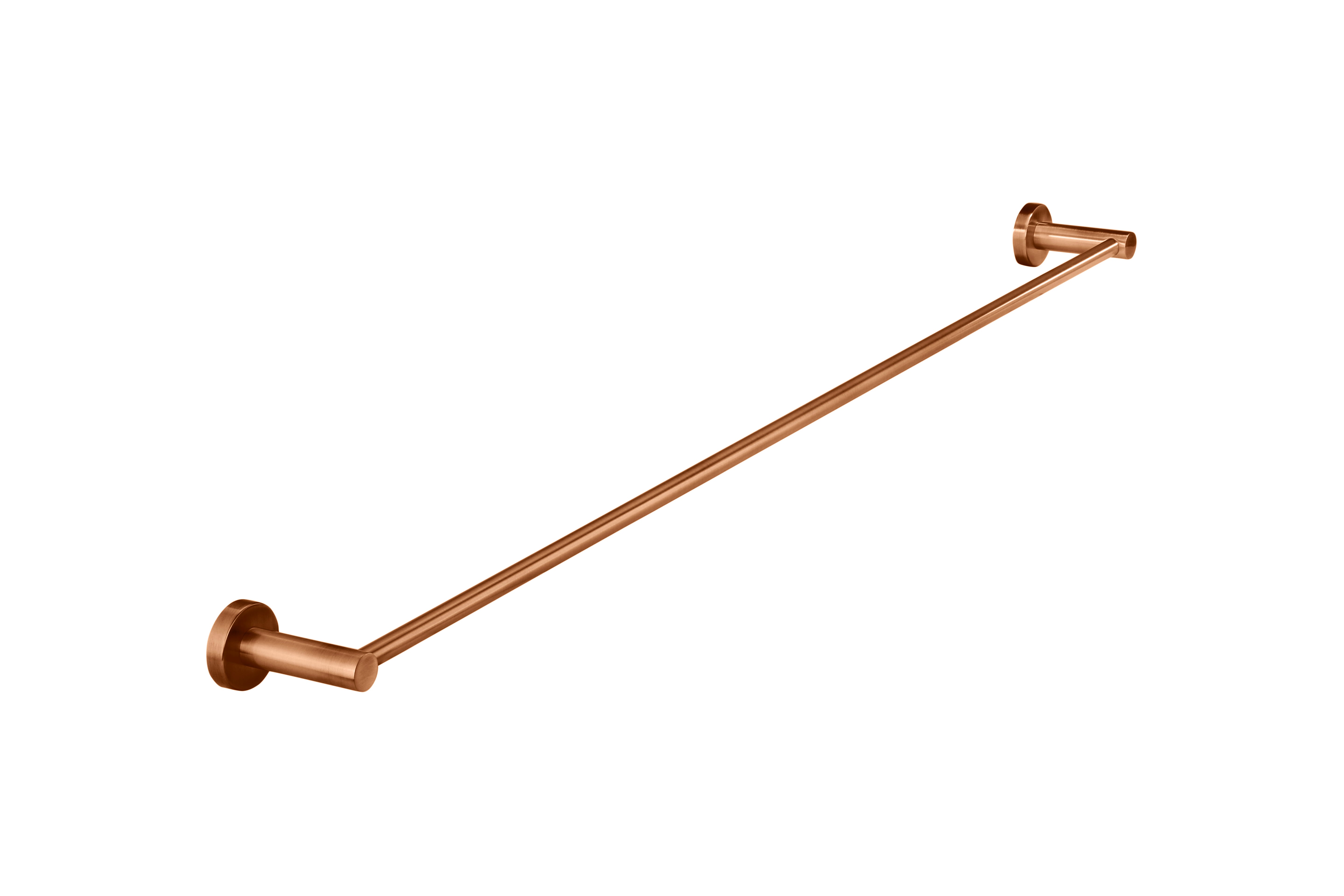 Round Single Towel Rail 900mm