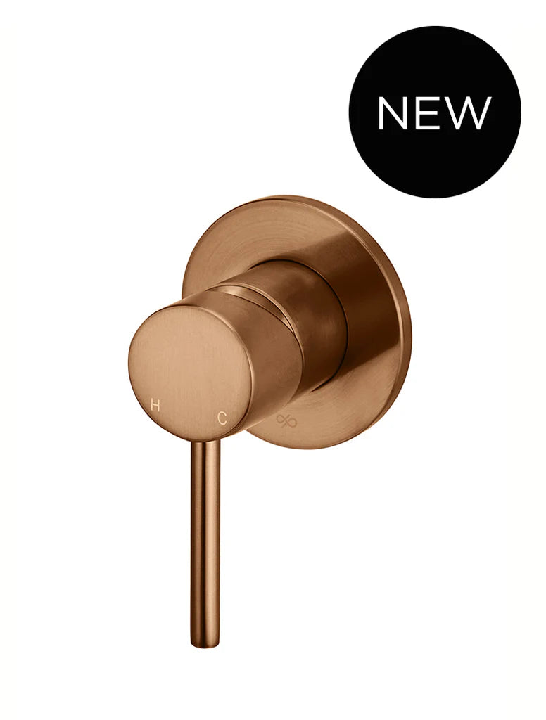 Meir ROUND WALL MIXER TRIM KIT (IN-WALL BODY NOT INCLUDED)   PVD LUSTRE BRONZE