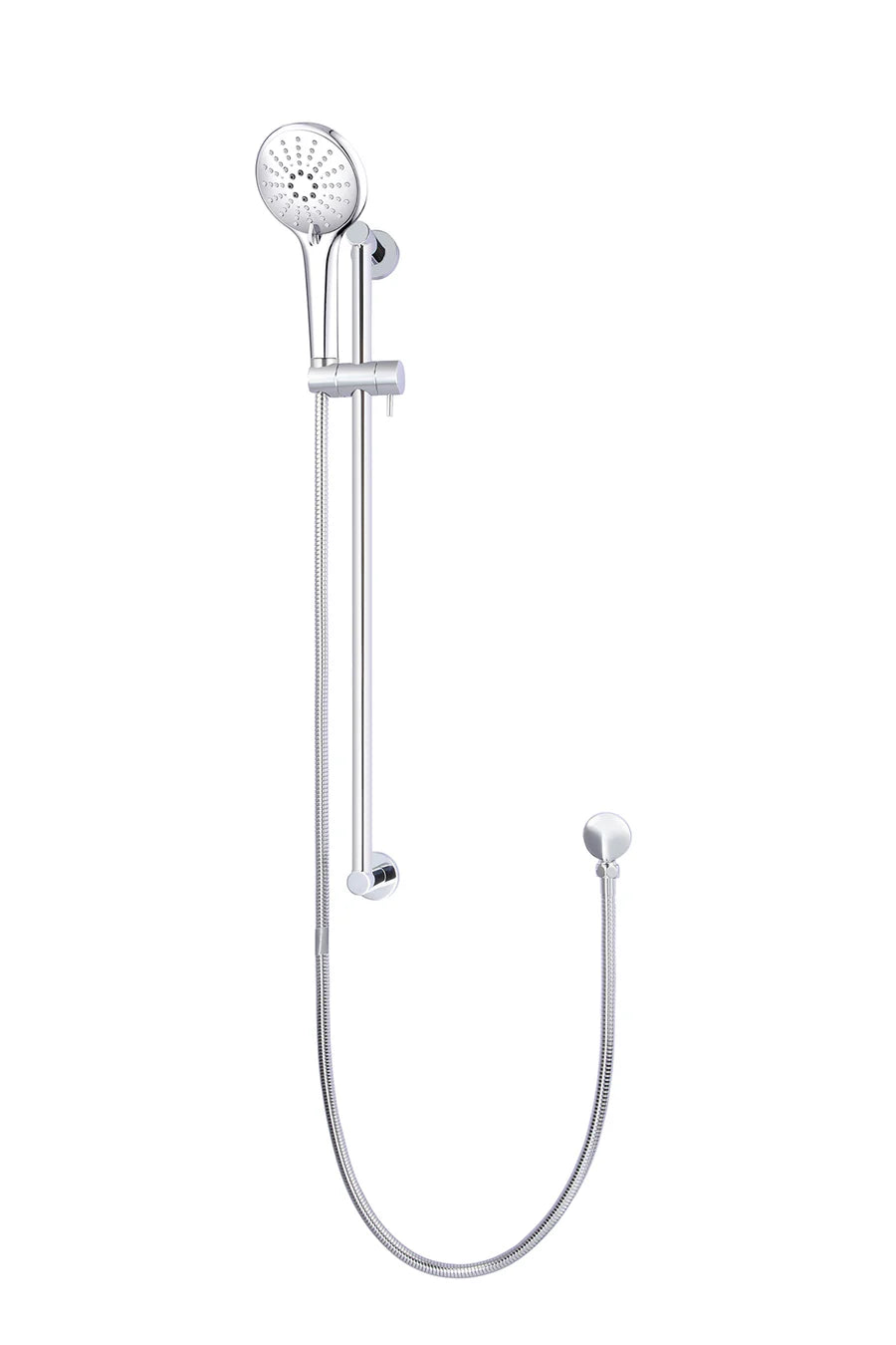 Round Three Function Hand Shower on Rail Column