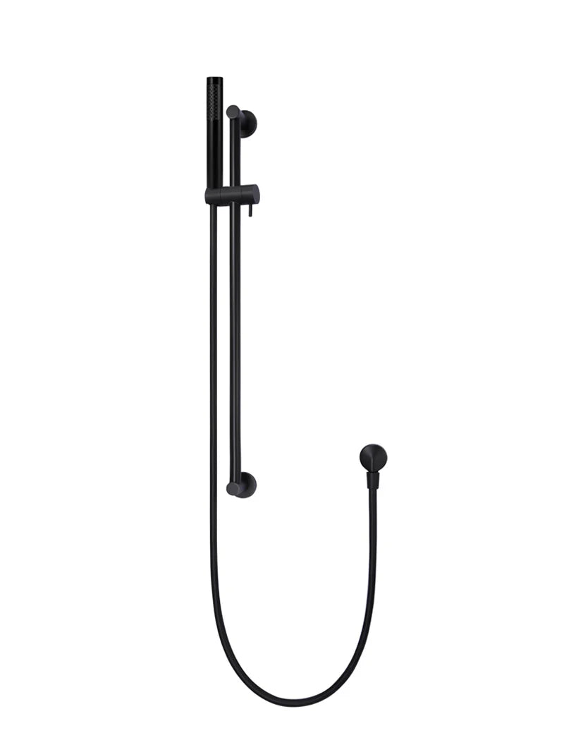 Round Hand Shower on Rail Column