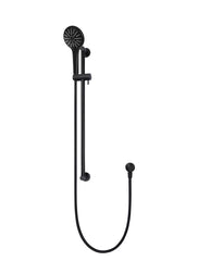 Round Three Function Hand Shower on Rail Column