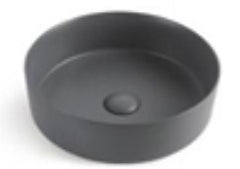 Royal Round Matte Grey Basin 360mmx125mm