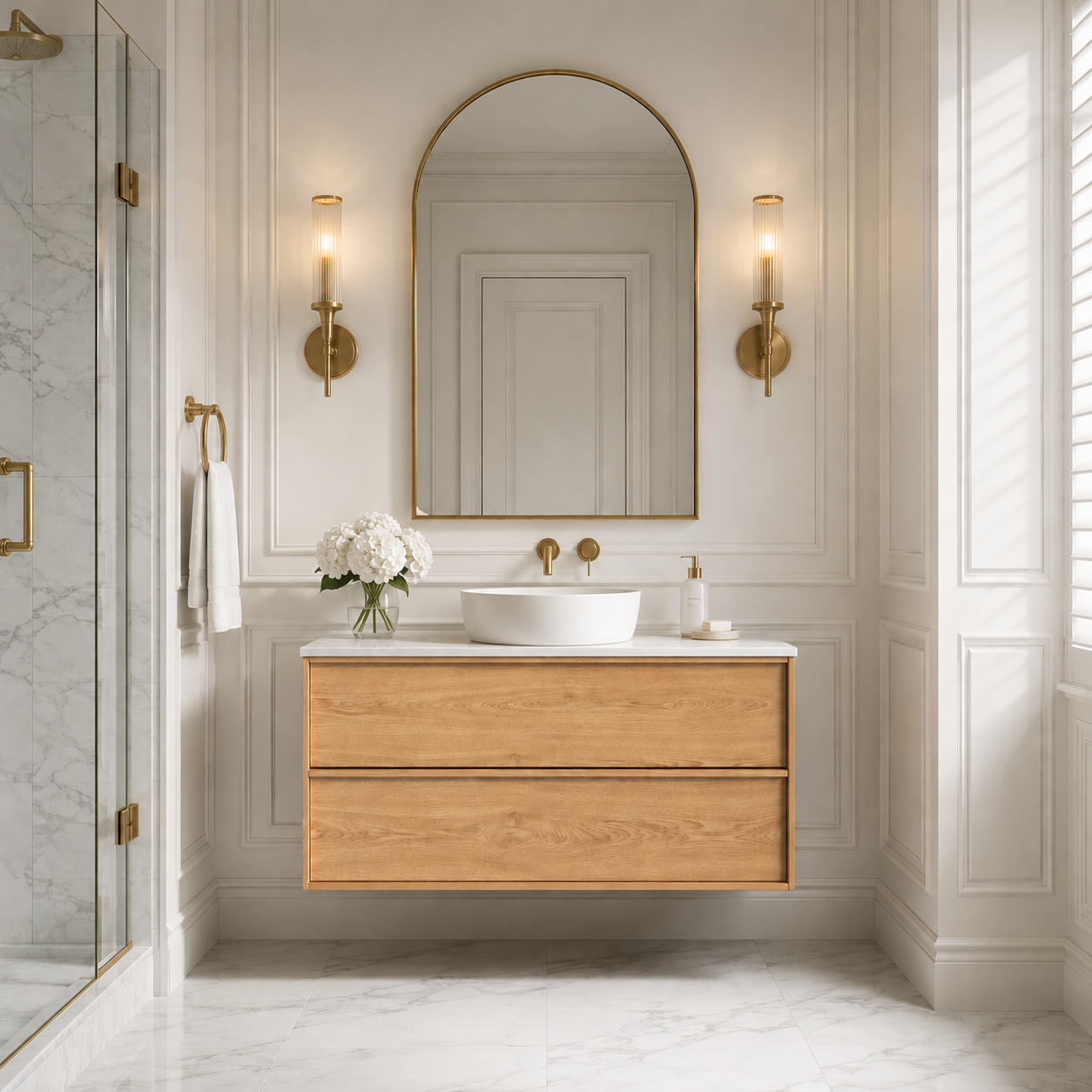 Mildura 1200mm timber vanity