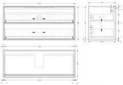 Mildura Wall Hung 1200mm Vanity