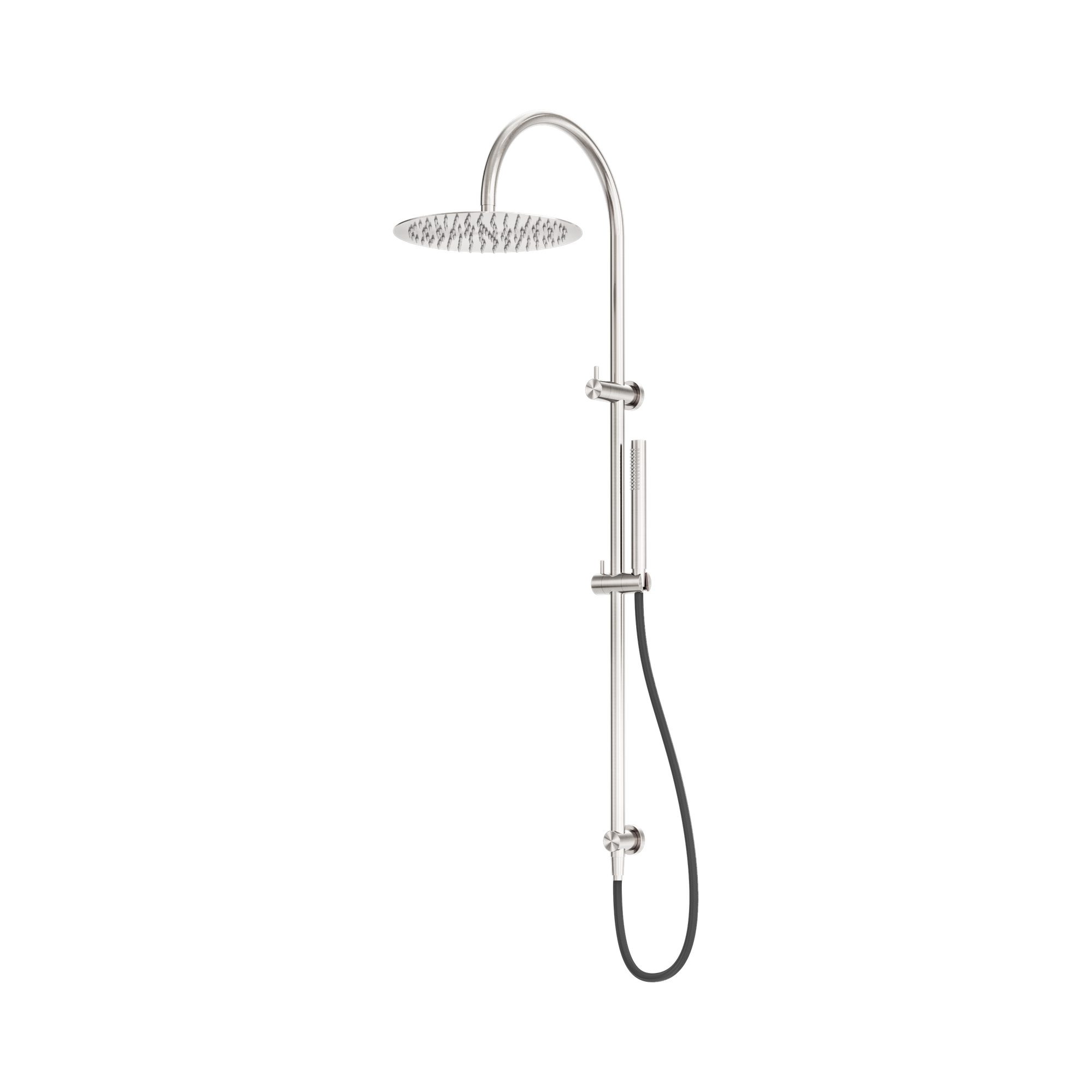 Zen SS316L Twin Shower With Outdoor Shower Hose