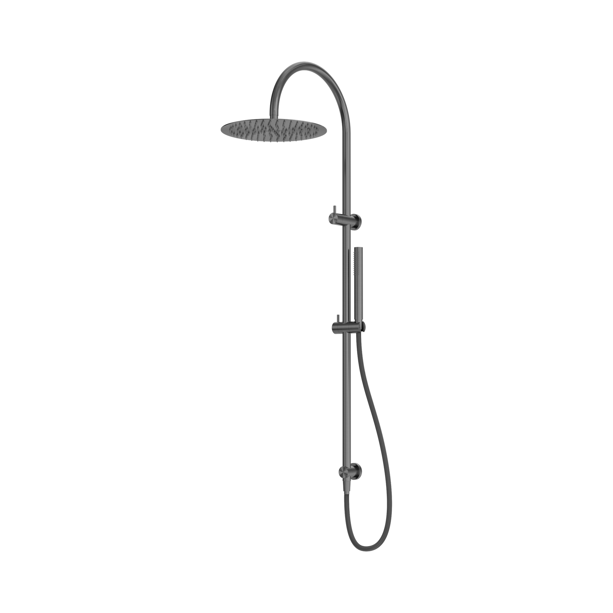 Zen SS316L Twin Shower With Outdoor Shower Hose