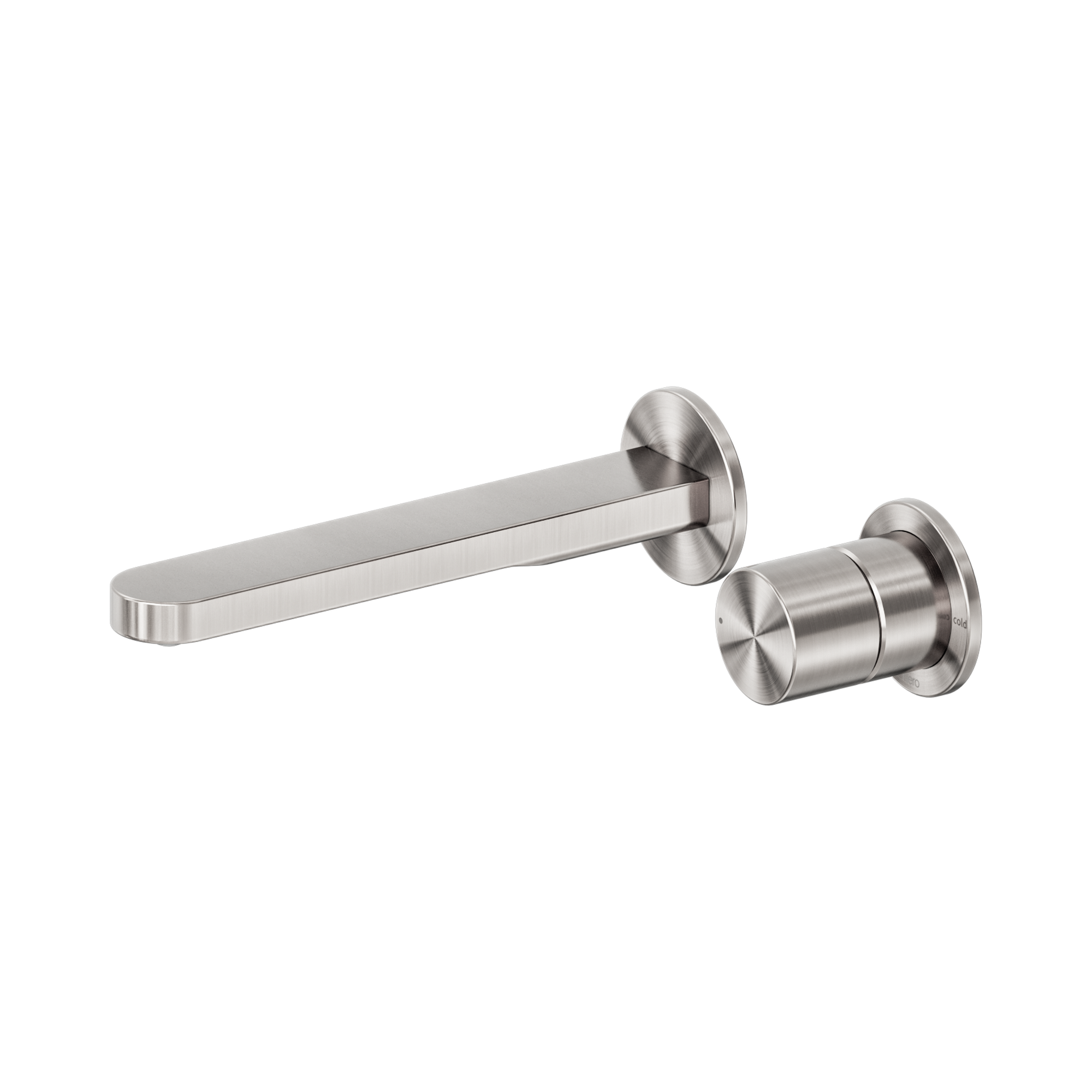 Pure SS316L Progressive Wall Basin/Bath Mixer Separate Back Plate