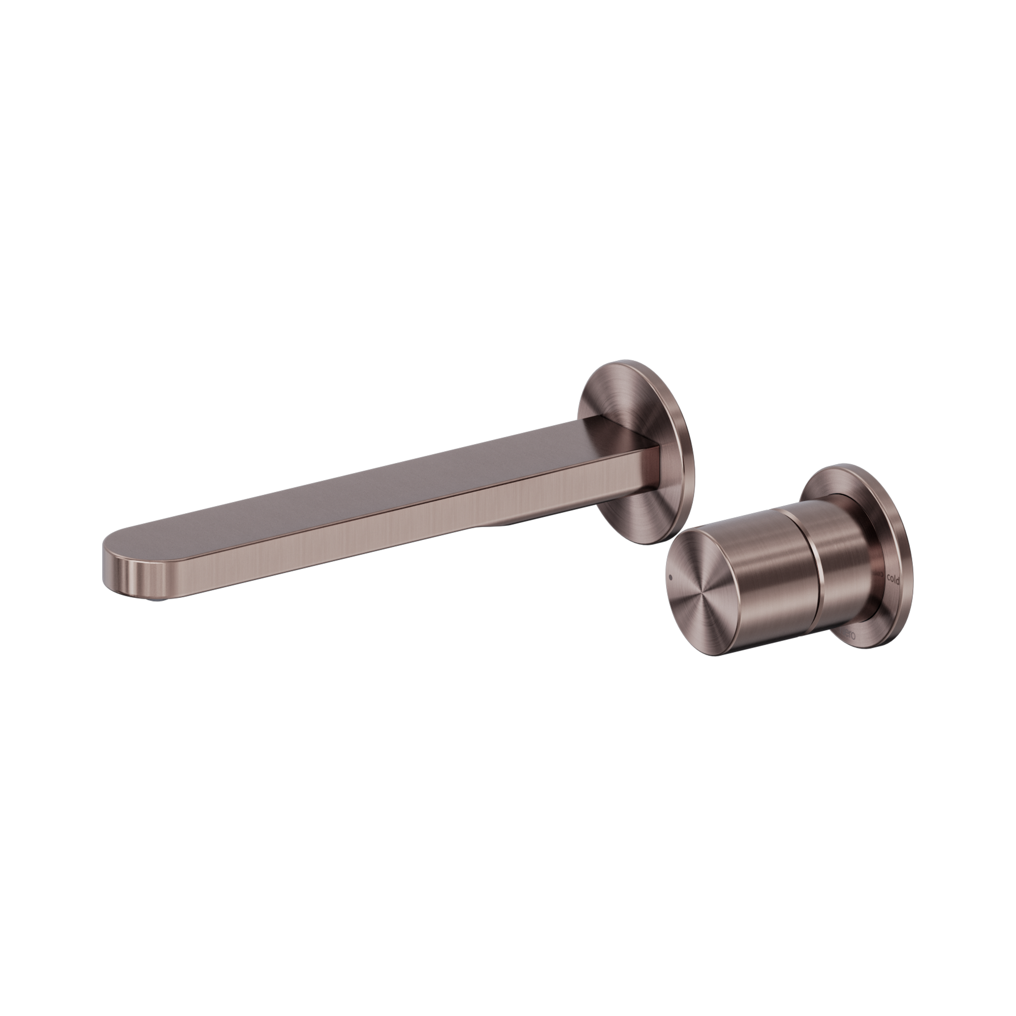 Pure SS316L Progressive Wall Basin/Bath Mixer Separate Back Plate