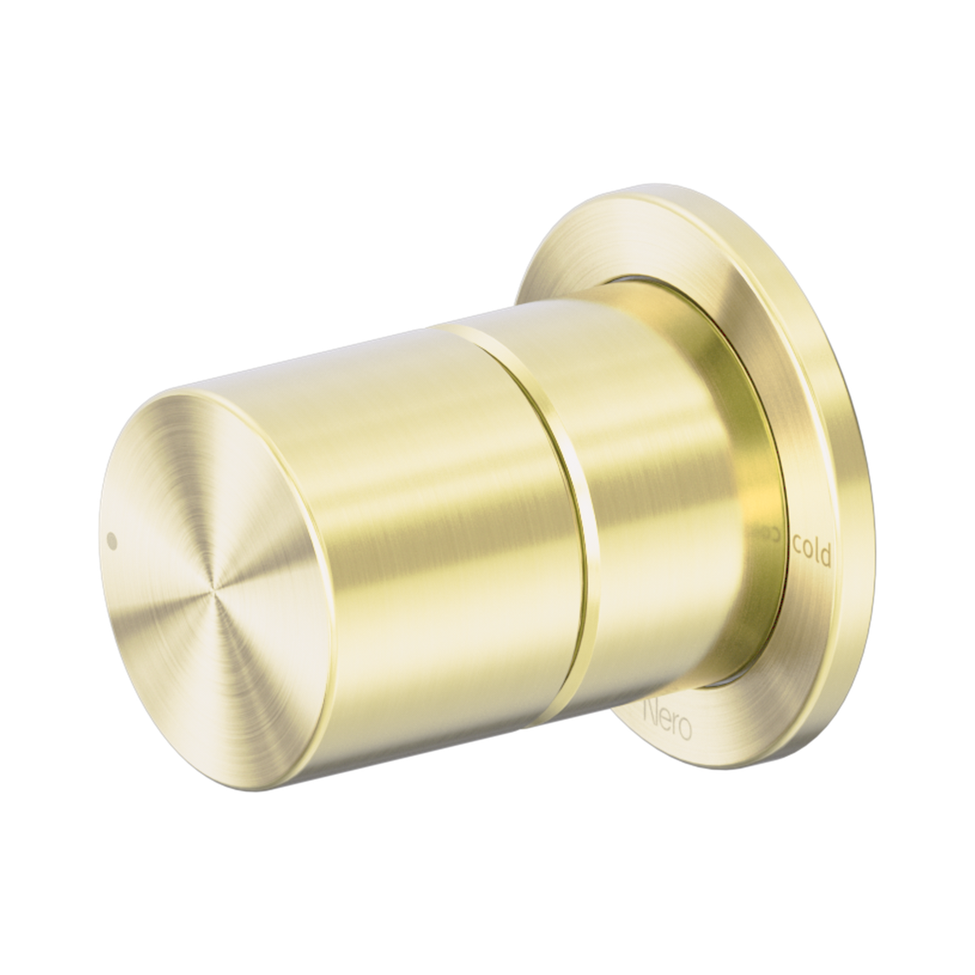 Pure SS316L Progressive Shower Mixer Brushed Gold