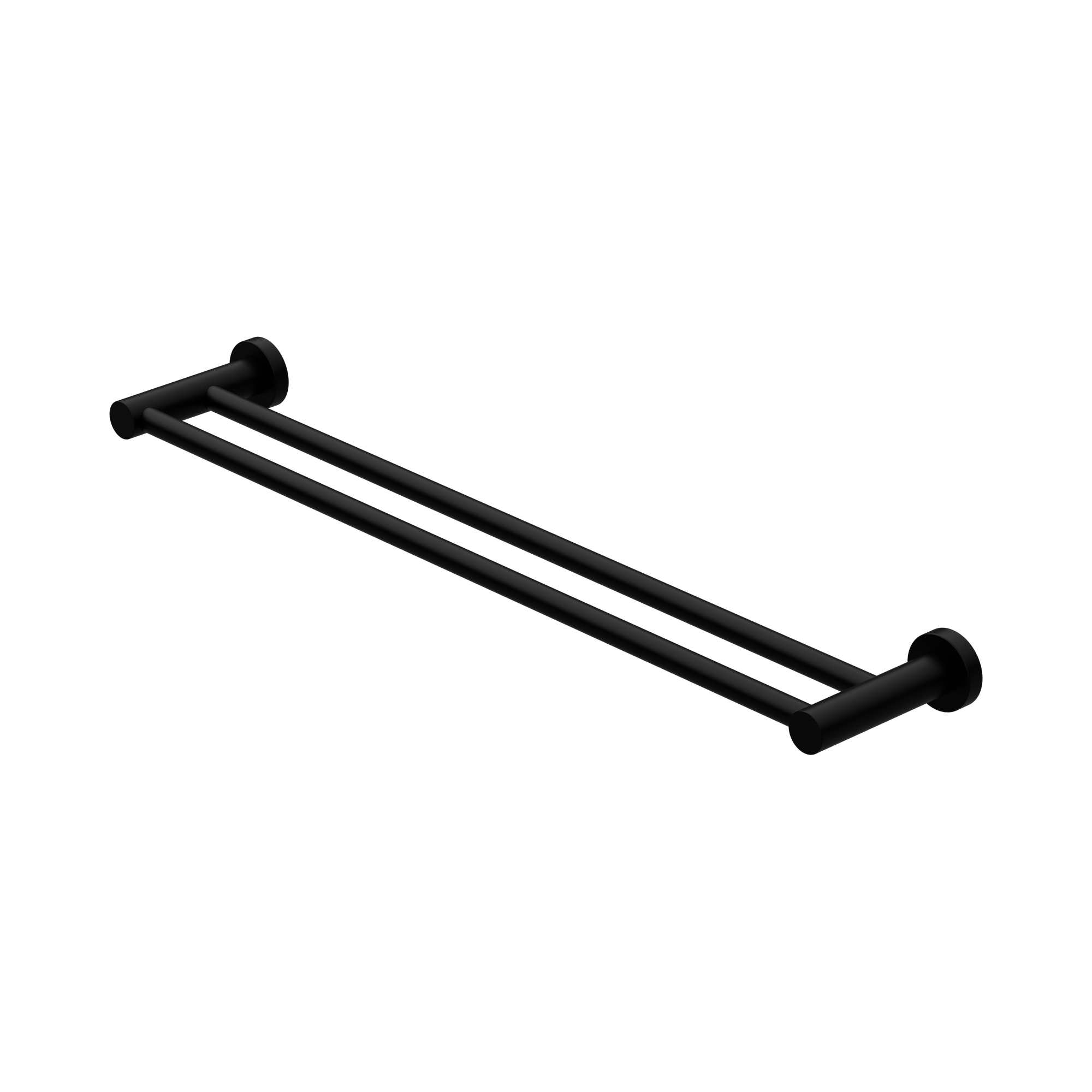 Mecca Double Towel Rail 600mm