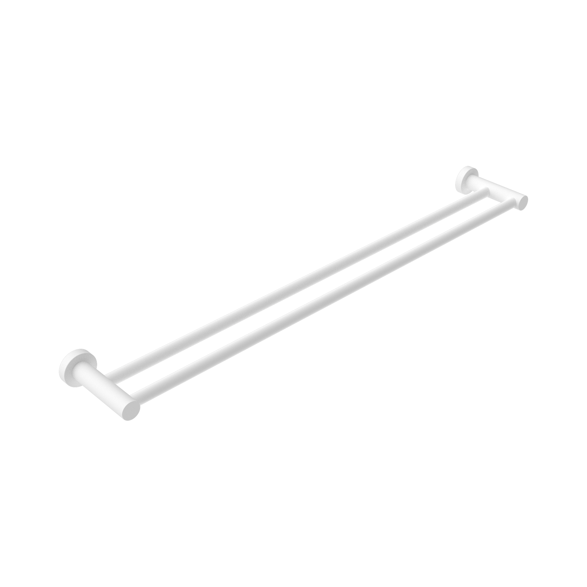 Mecca Double Towel Rail 600mm