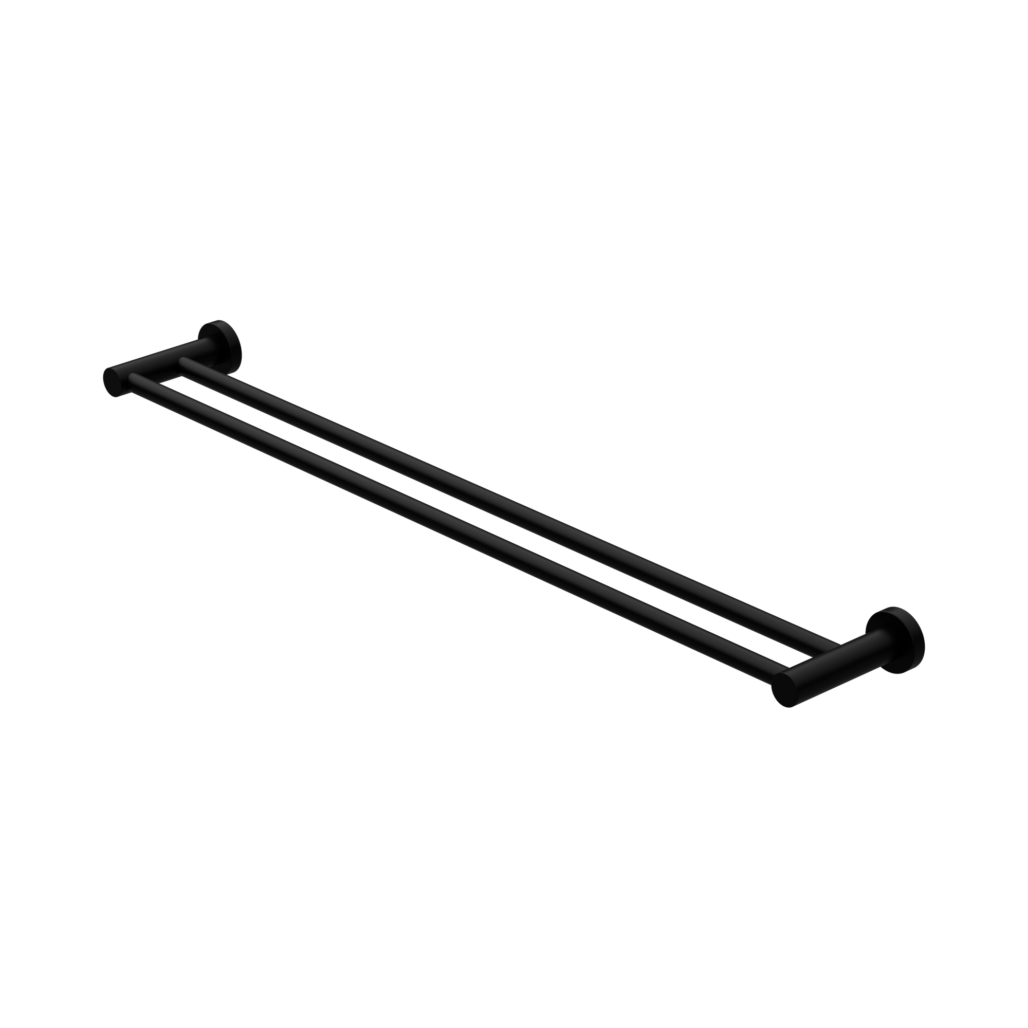 Mecca Double Towel Rail 800mm