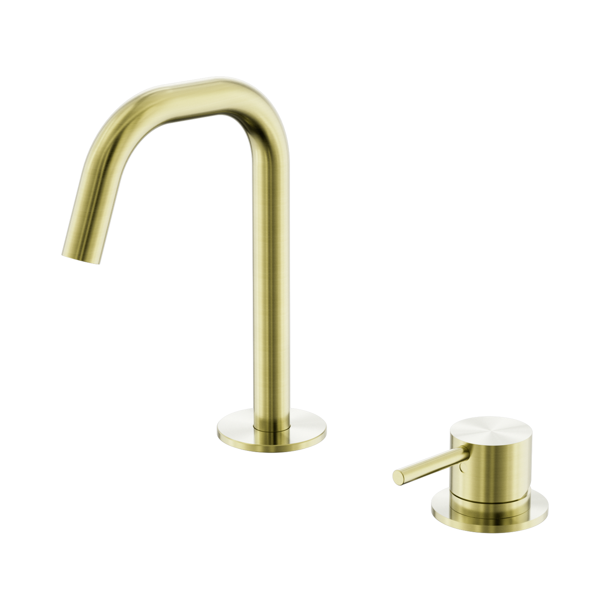 Mecca Hob Baisn Mixer Set Edge Spout