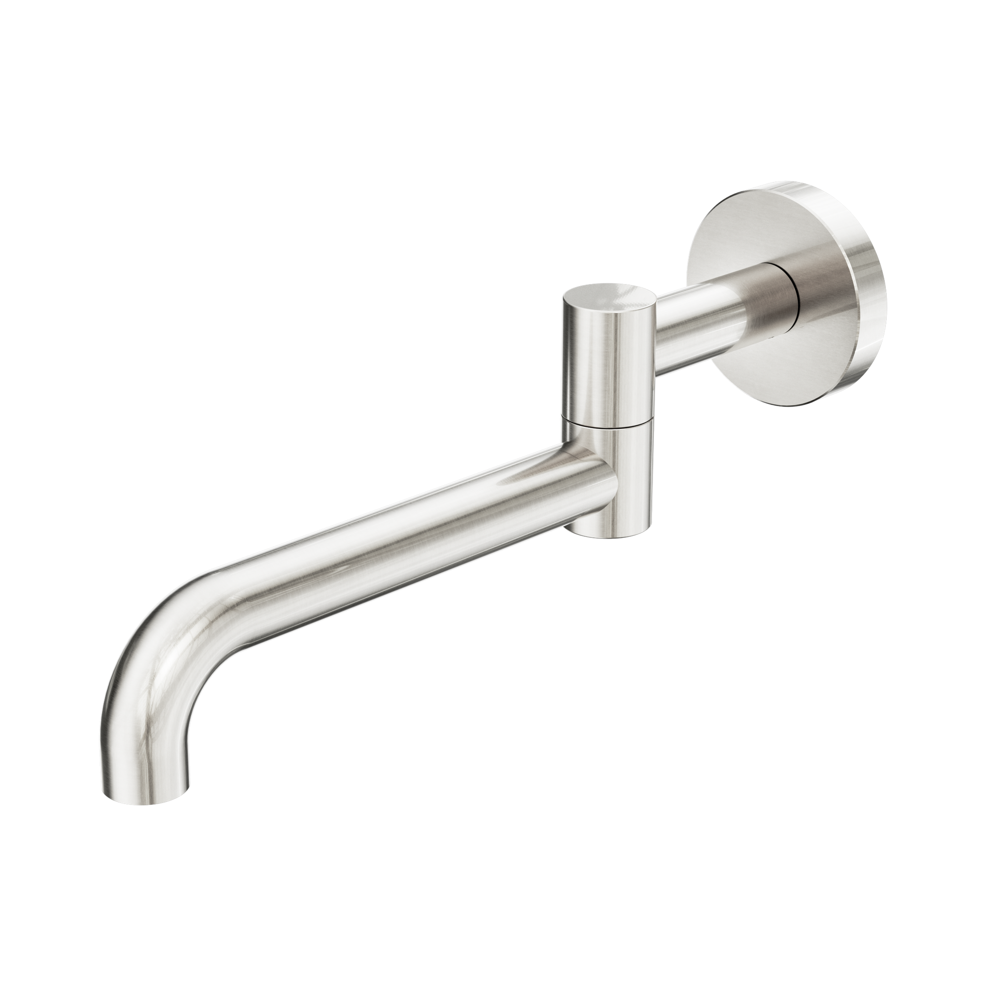 Mecca Wall Mounted Swivel Bath Spout Only 225mm II