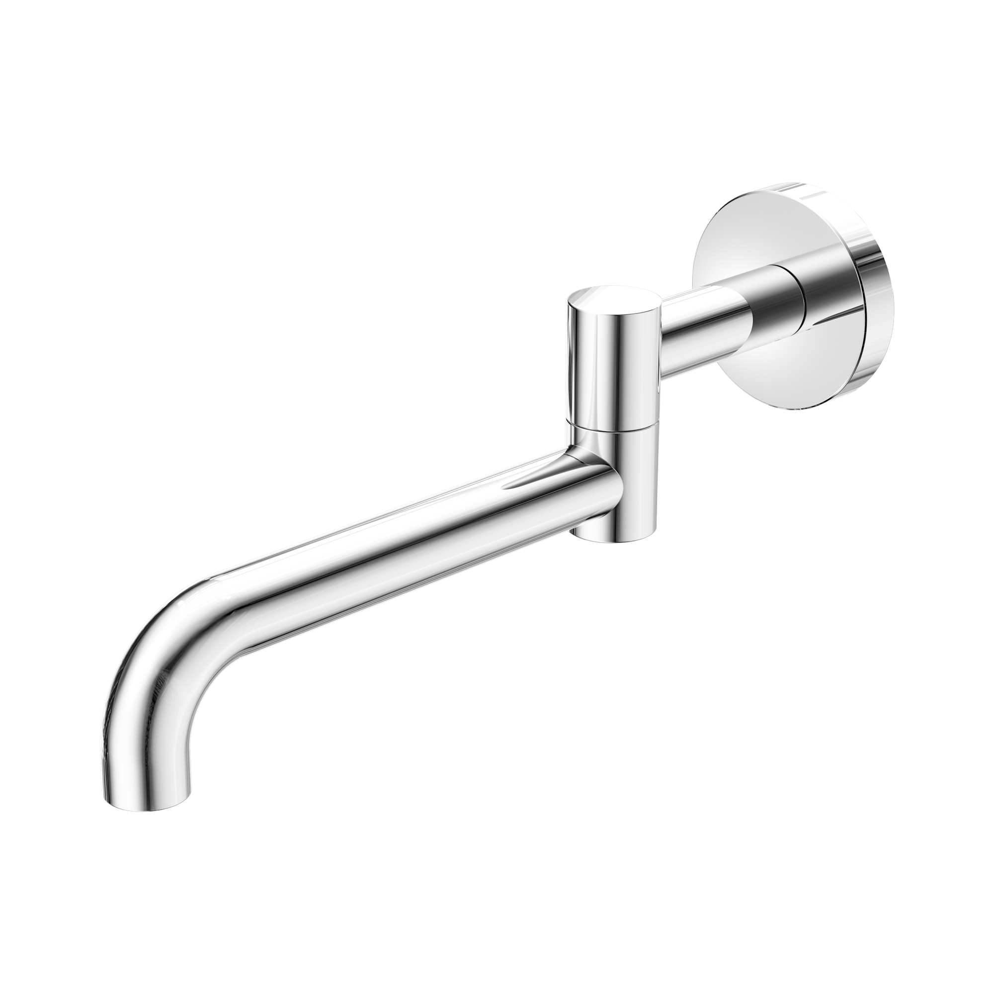 Mecca Wall Mounted Swivel Bath Spout Only 225mm II