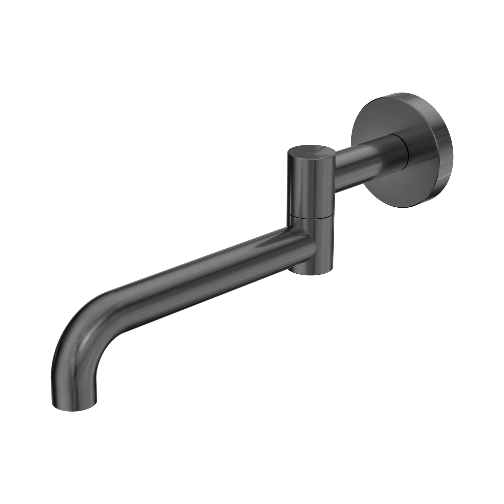 Mecca Wall Mounted Swivel Bath Spout Only 225mm II