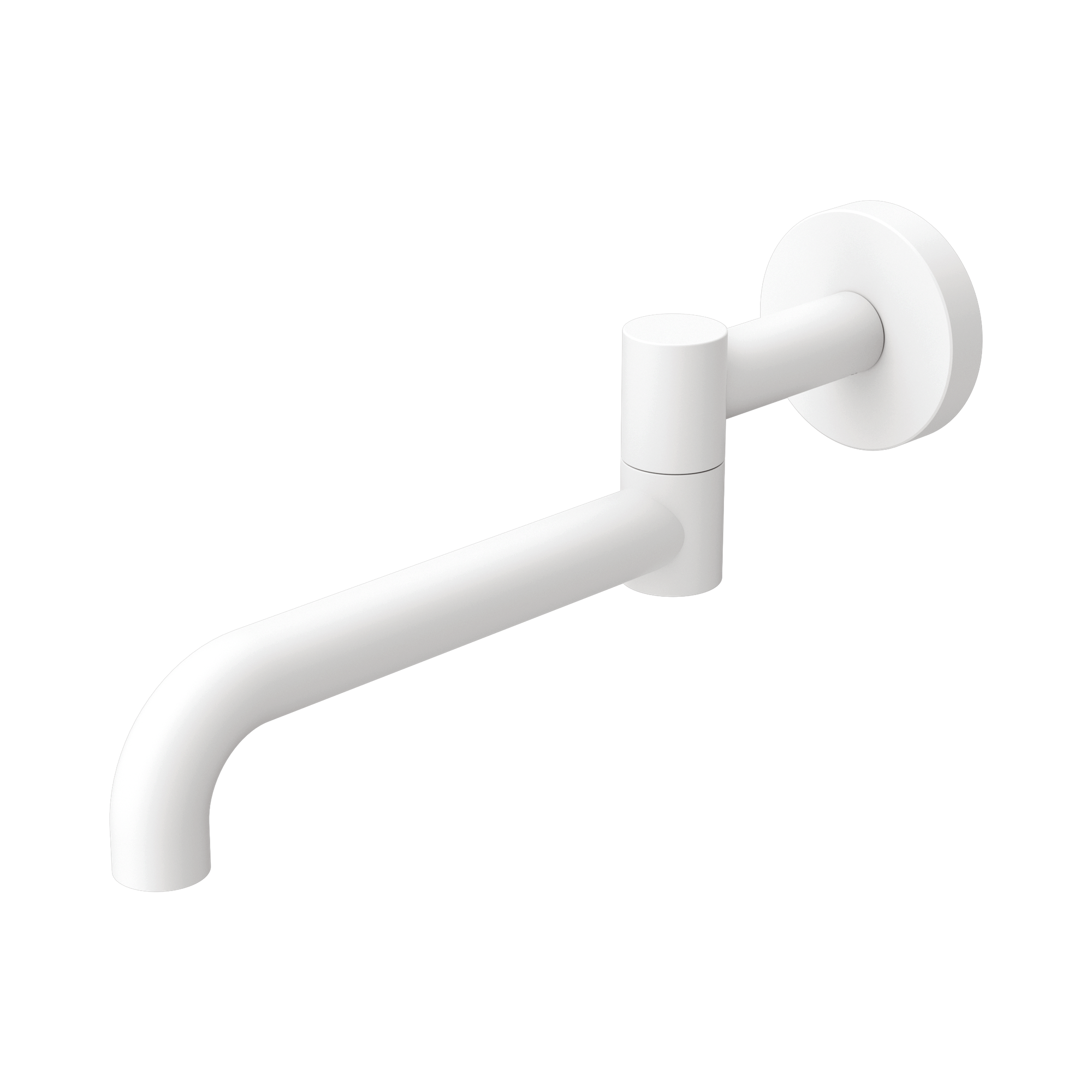 Mecca Wall Mounted Swivel Bath Spout Only 225mm II